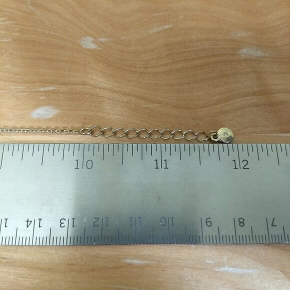 Lauren Conrad Butterfly Anklet Gold Tone Vacation Resort Preppy Fairy Cottage - Picture 3 of 4